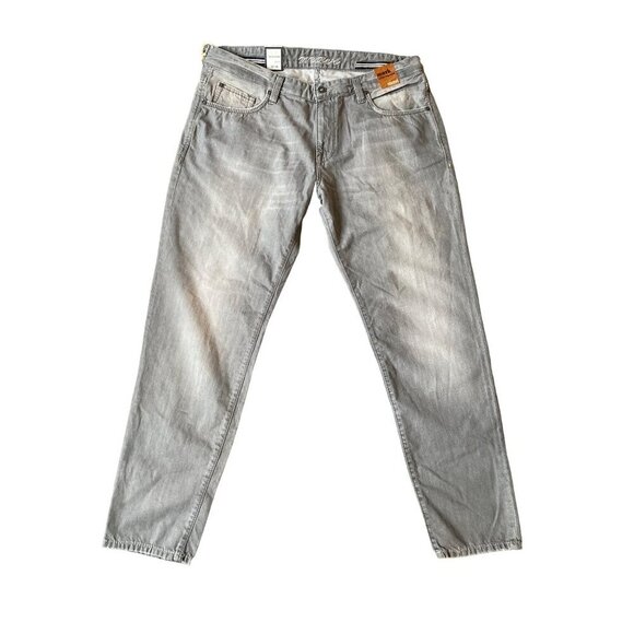MAVI MEN'S GRAY MARK SLIM TAPERED JEANS SZ 38 NWT